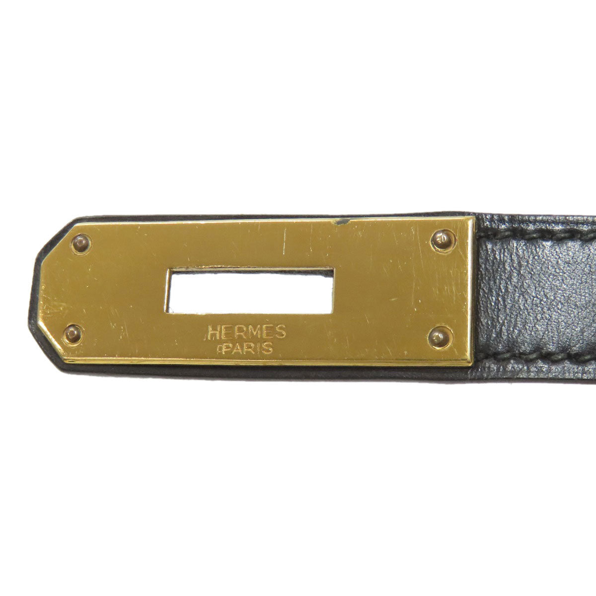 HERMES Kelly 32 Outside Stitching GoldHardware Handbag Box calf Ladies [Used]