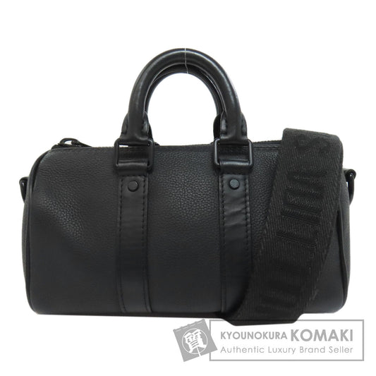 LOUIS VUITTON M80950 Keepall XS Aerogram Shoulder Bag Taurillon Clemence Ladies [Used]