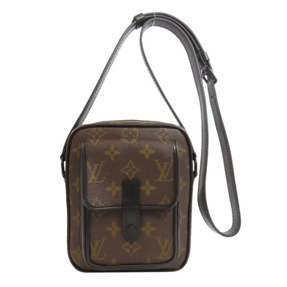 LOUIS VUITTON M69404 Christopher Wearable Wallet Monogram Macassar Shoulder Bag Monogram canvas mens [Used]