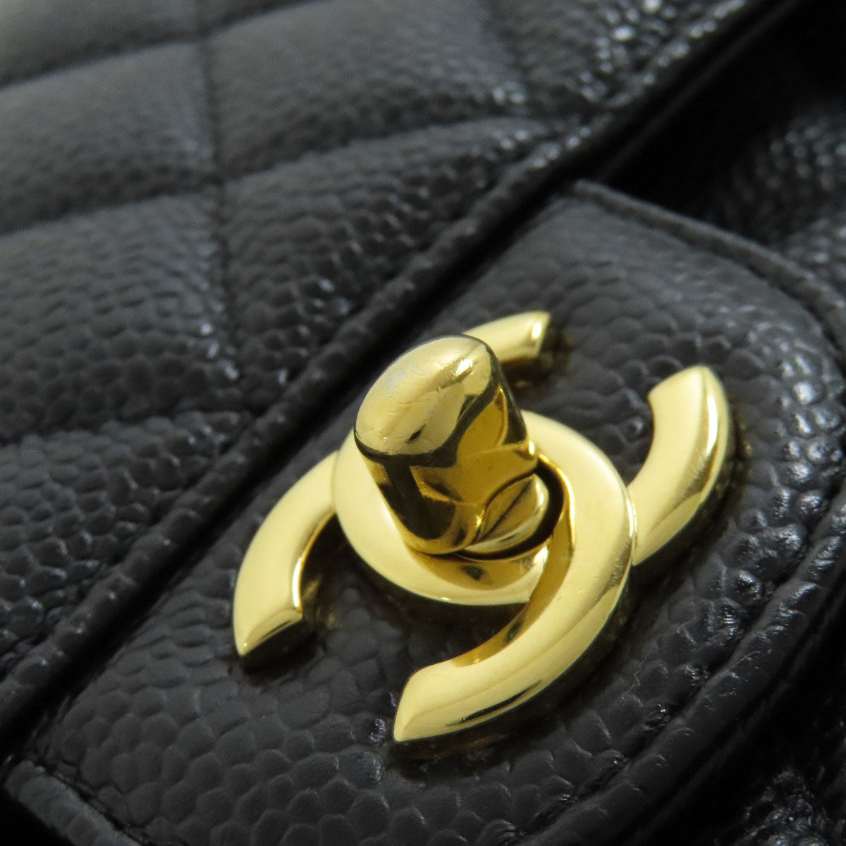 CHANEL ChainShoulder Matelasse GoldHardware Shoulder Bag Grained Calfskin Skin Ladies [Used]