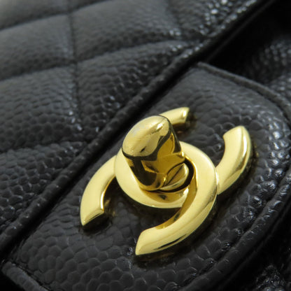 CHANEL ChainShoulder Matelasse GoldHardware Shoulder Bag Grained Calfskin Skin Ladies [Used]