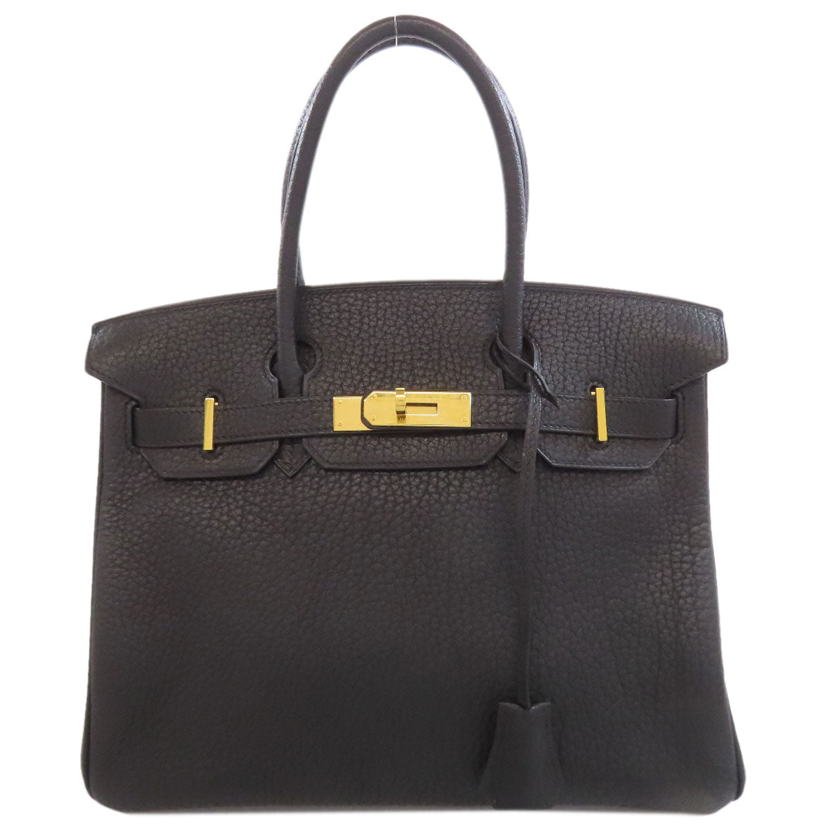 HERMES Birkin 30 GoldHardware Handbag Fjord Ladies [Used]