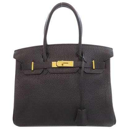 HERMES Birkin 30 GoldHardware Handbag Fjord Ladies [Used]