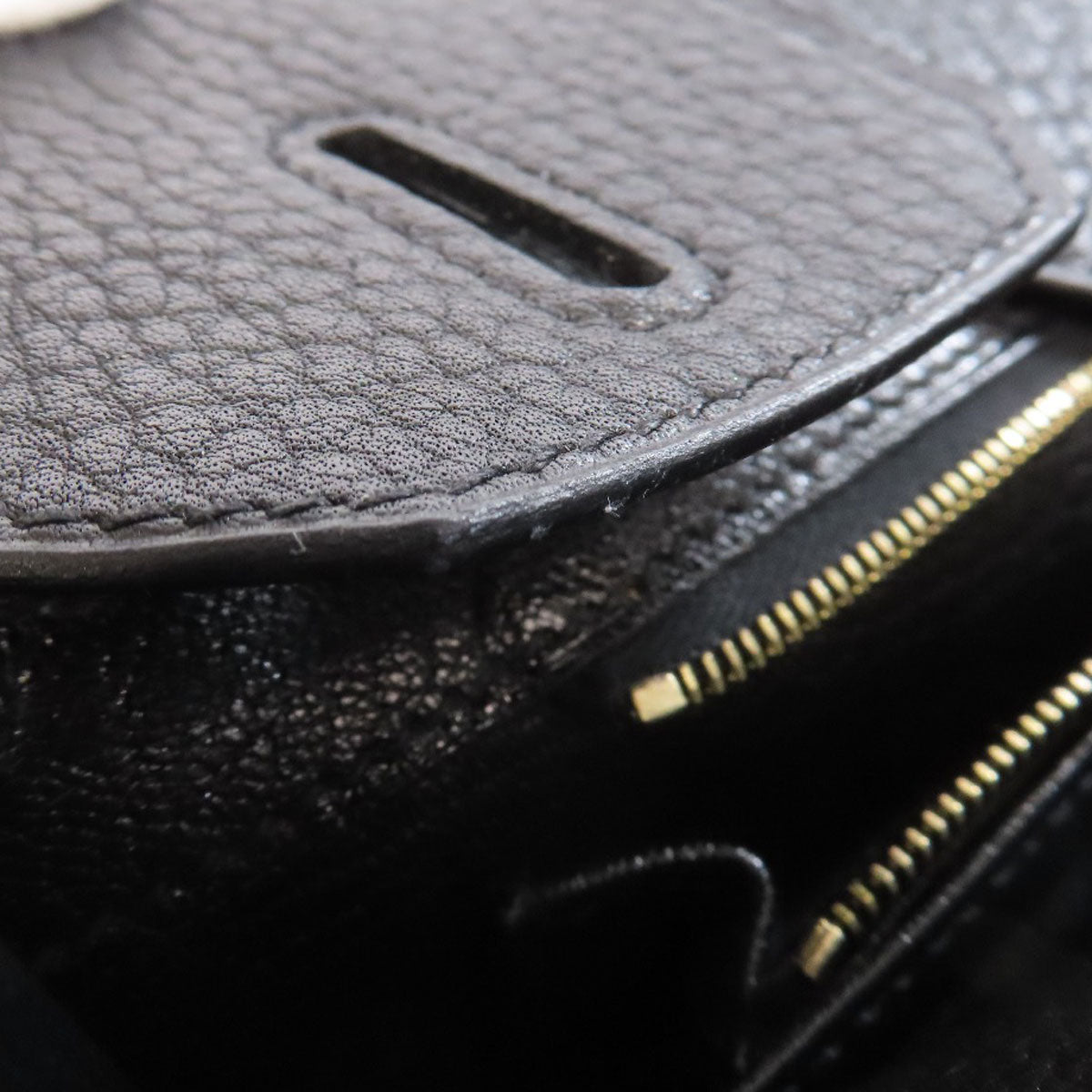 HERMES Birkin 30 GoldHardware Handbag Fjord Ladies [Used]