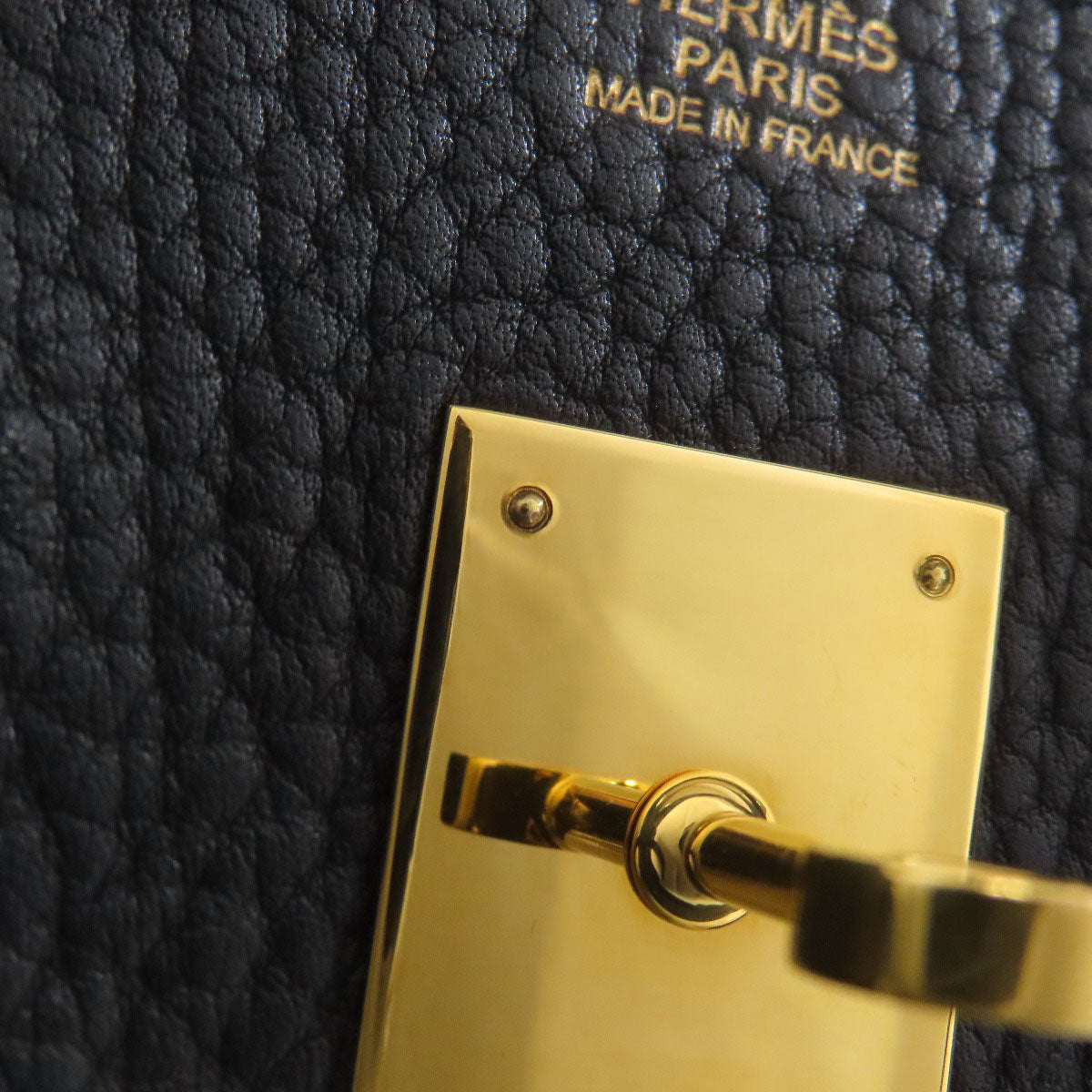 HERMES Birkin 30 GoldHardware Handbag Fjord Ladies [Used]