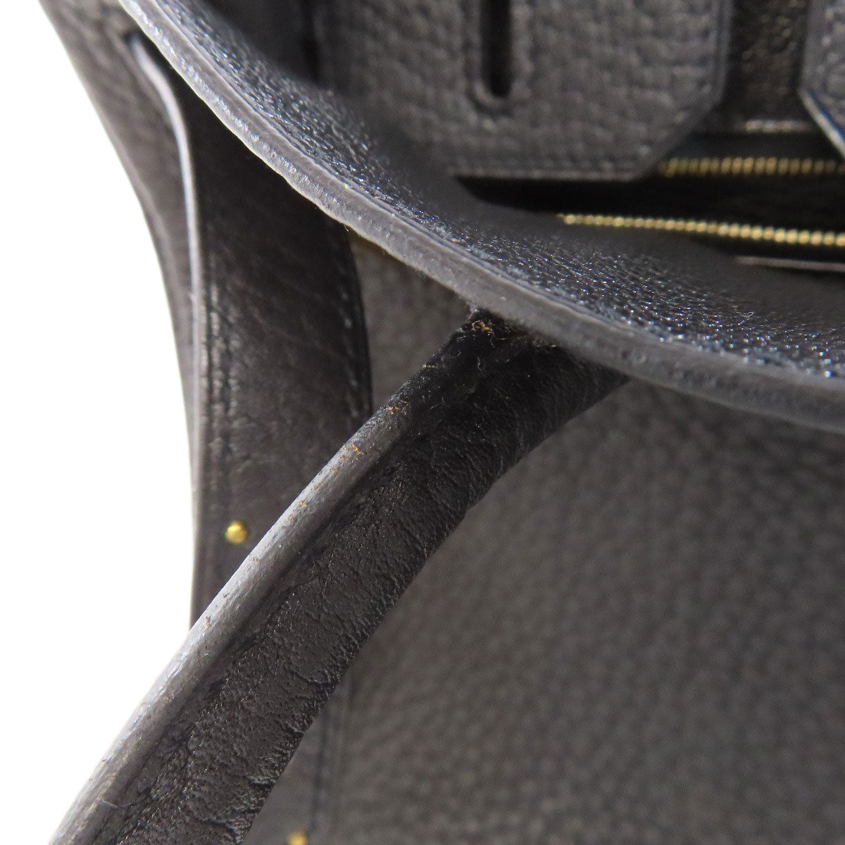 HERMES Birkin 30 GoldHardware Handbag Fjord Ladies [Used]