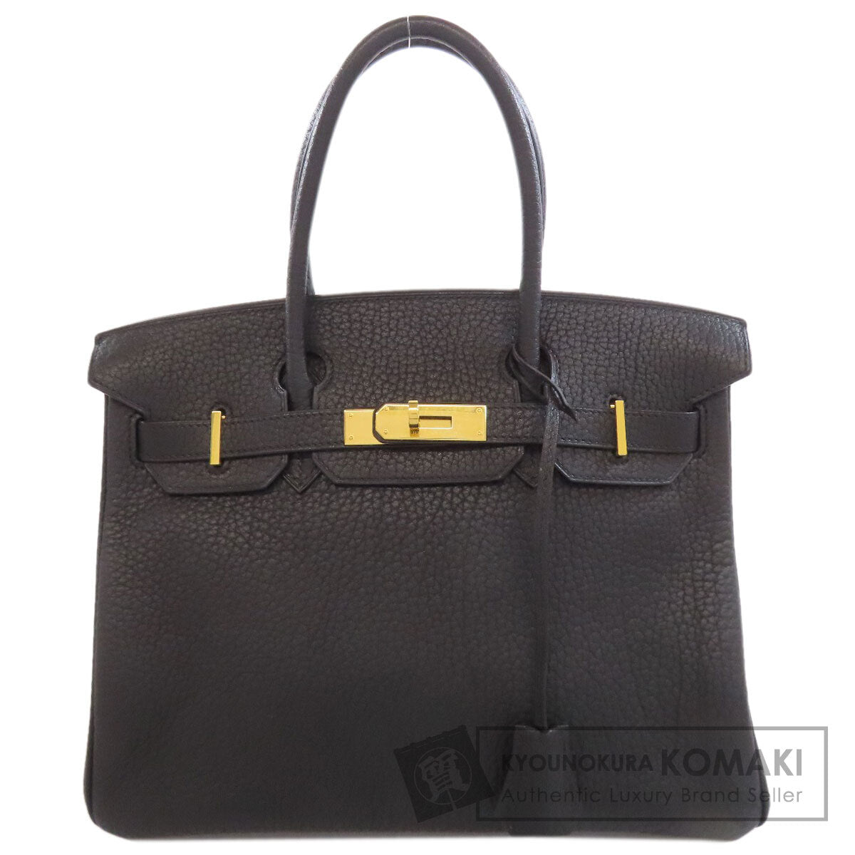 HERMES Birkin 30 GoldHardware Handbag Fjord Ladies [Used]