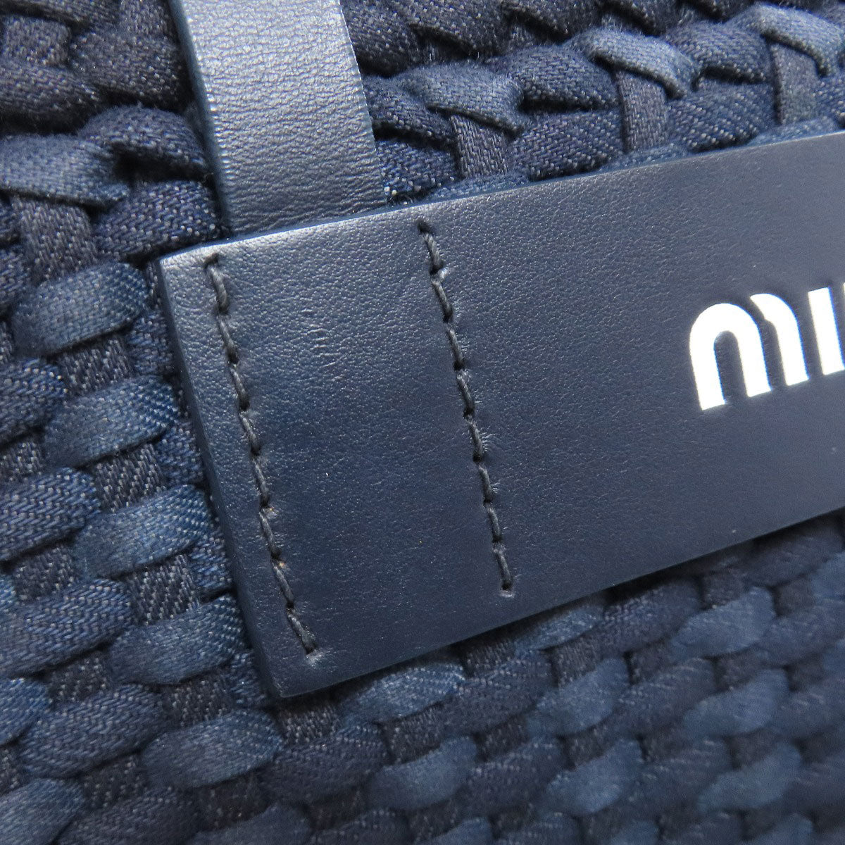 MIUMIU 2WAY Tote Bag Canvas Ladies [Used]