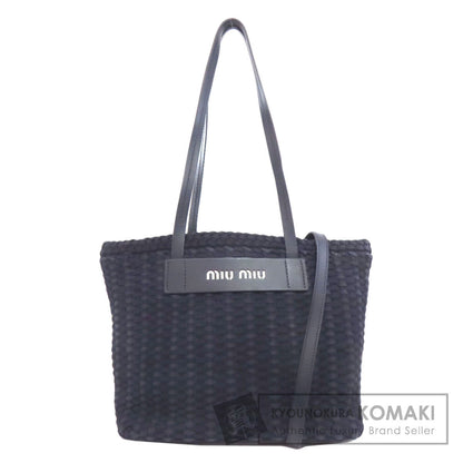 MIUMIU 2WAY Tote Bag Canvas Ladies [Used]