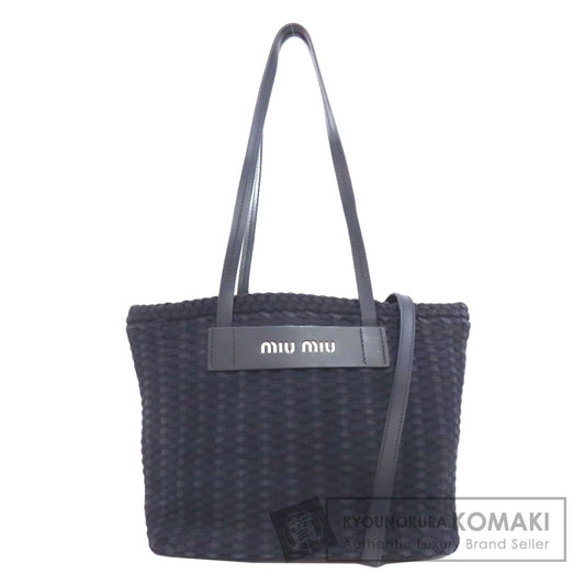 MIUMIU 2WAY Tote Bag Canvas Ladies [Used]