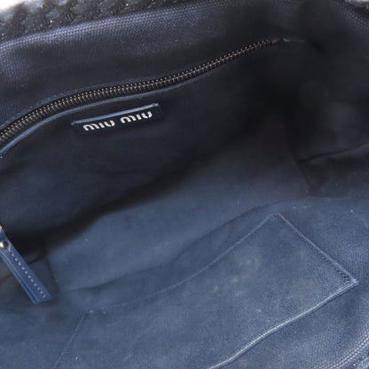 MIUMIU 2WAY Tote Bag Canvas Ladies [Used]