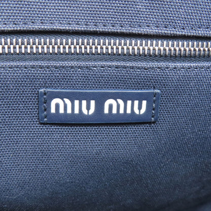 MIUMIU 2WAY Tote Bag Canvas Ladies [Used]