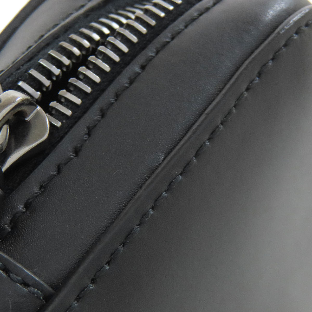 VALENTINO logo Shoulder Bag Leather Ladies [Used]