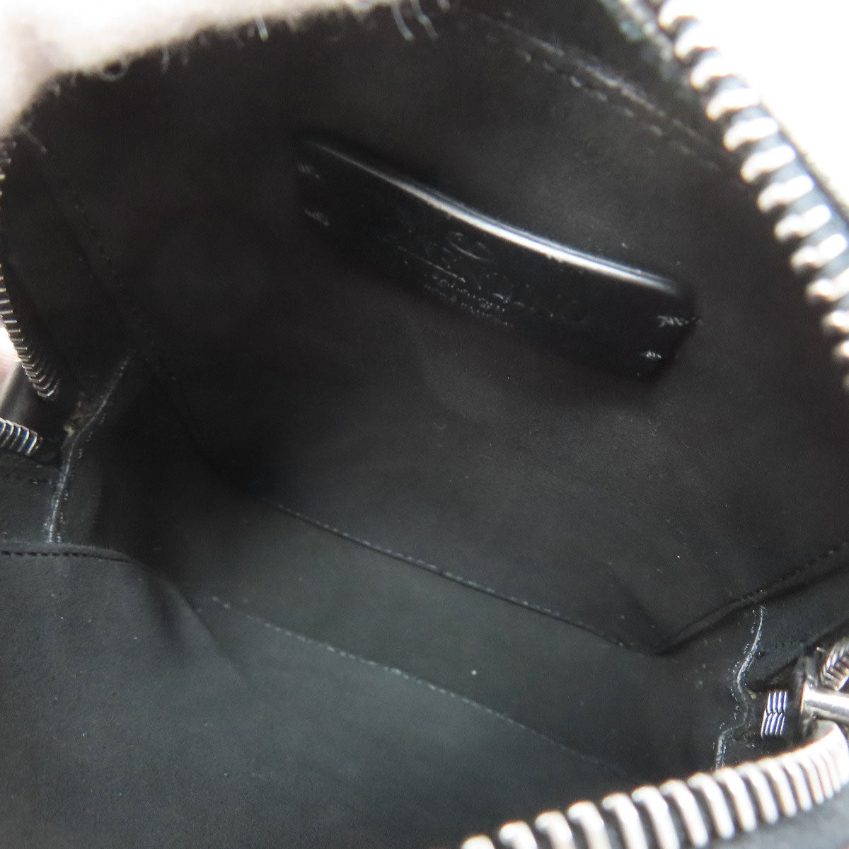 VALENTINO logo Shoulder Bag Leather Ladies [Used]