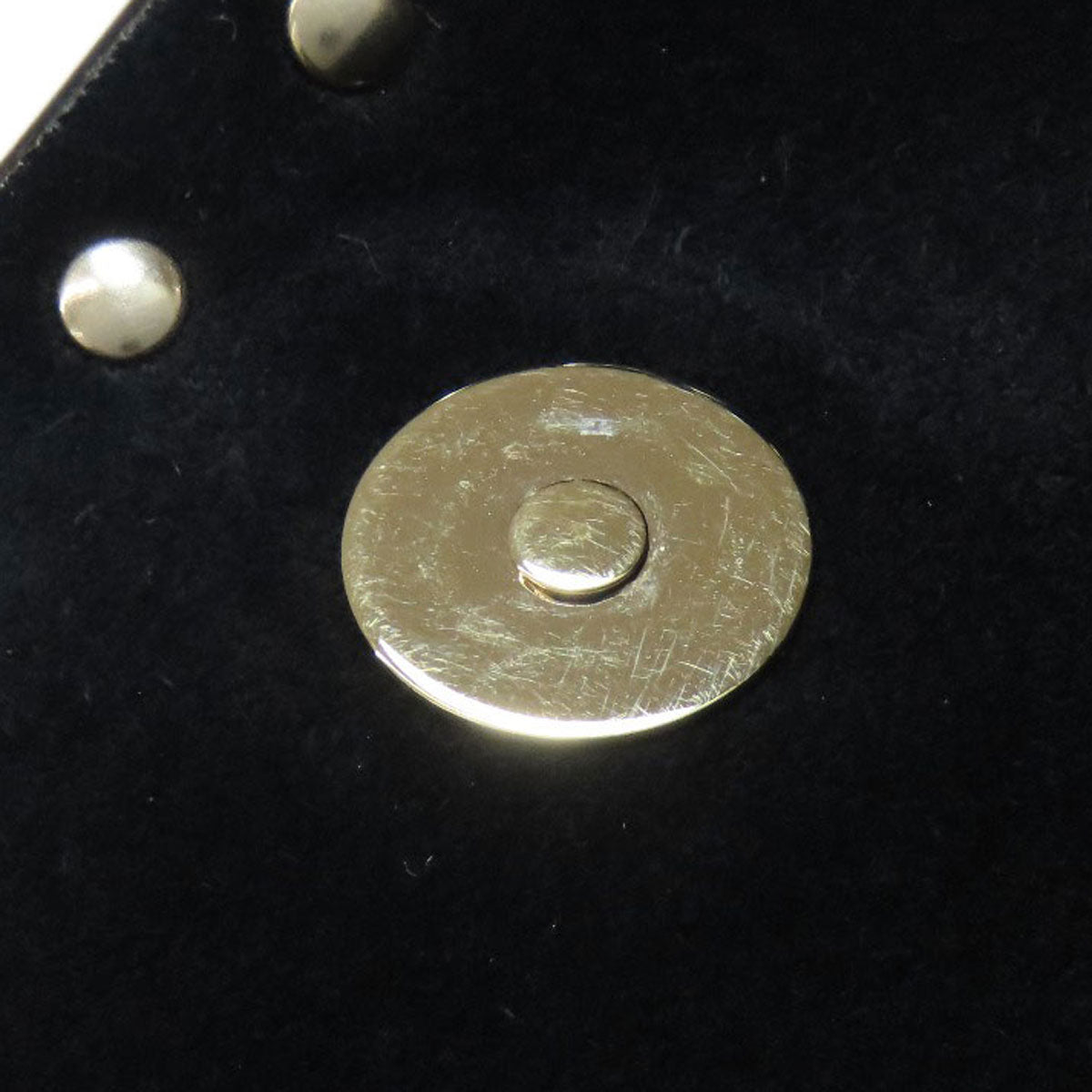 VALENTINO Studs Tote Bag Leather Ladies [Used]