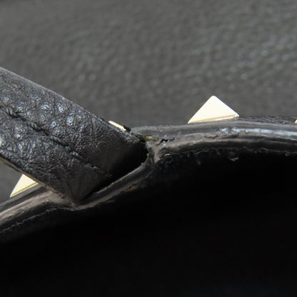 VALENTINO Studs Tote Bag Leather Ladies [Used]