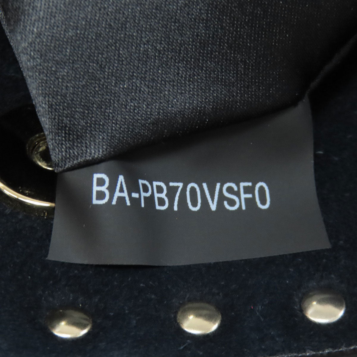 VALENTINO Studs Tote Bag Leather Ladies [Used]