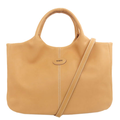 トッズ 2WAY ハンドバッグ レザー レディース 【中古】【TODS】