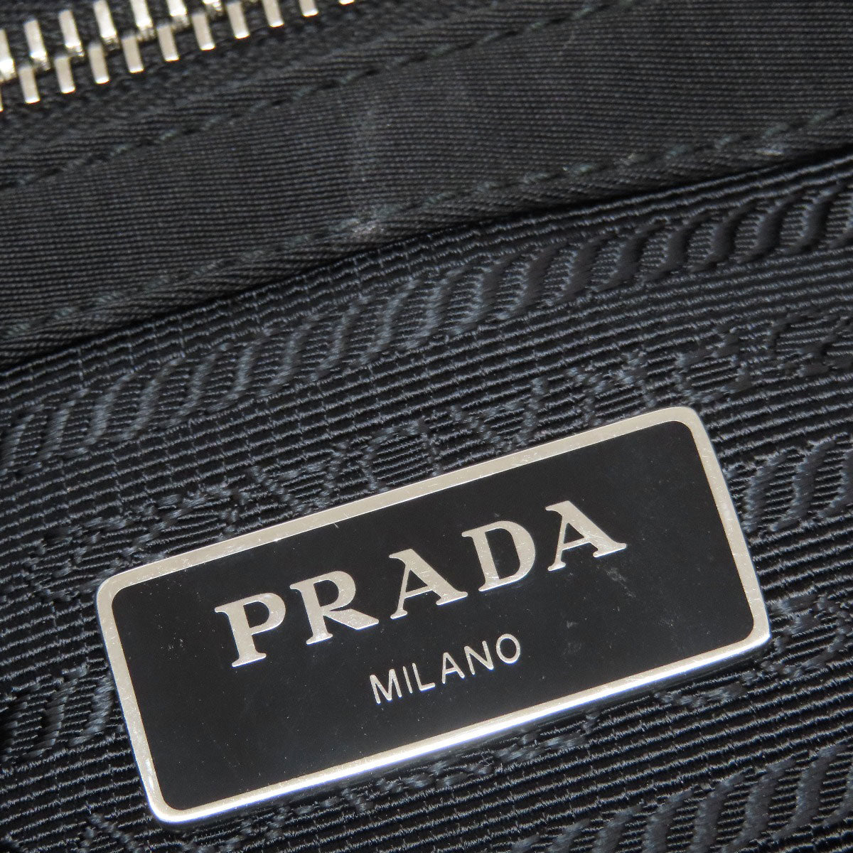 PRADA 1BG364 Logo Hardware 2WAY Handbag Nylon Ladies [Used]