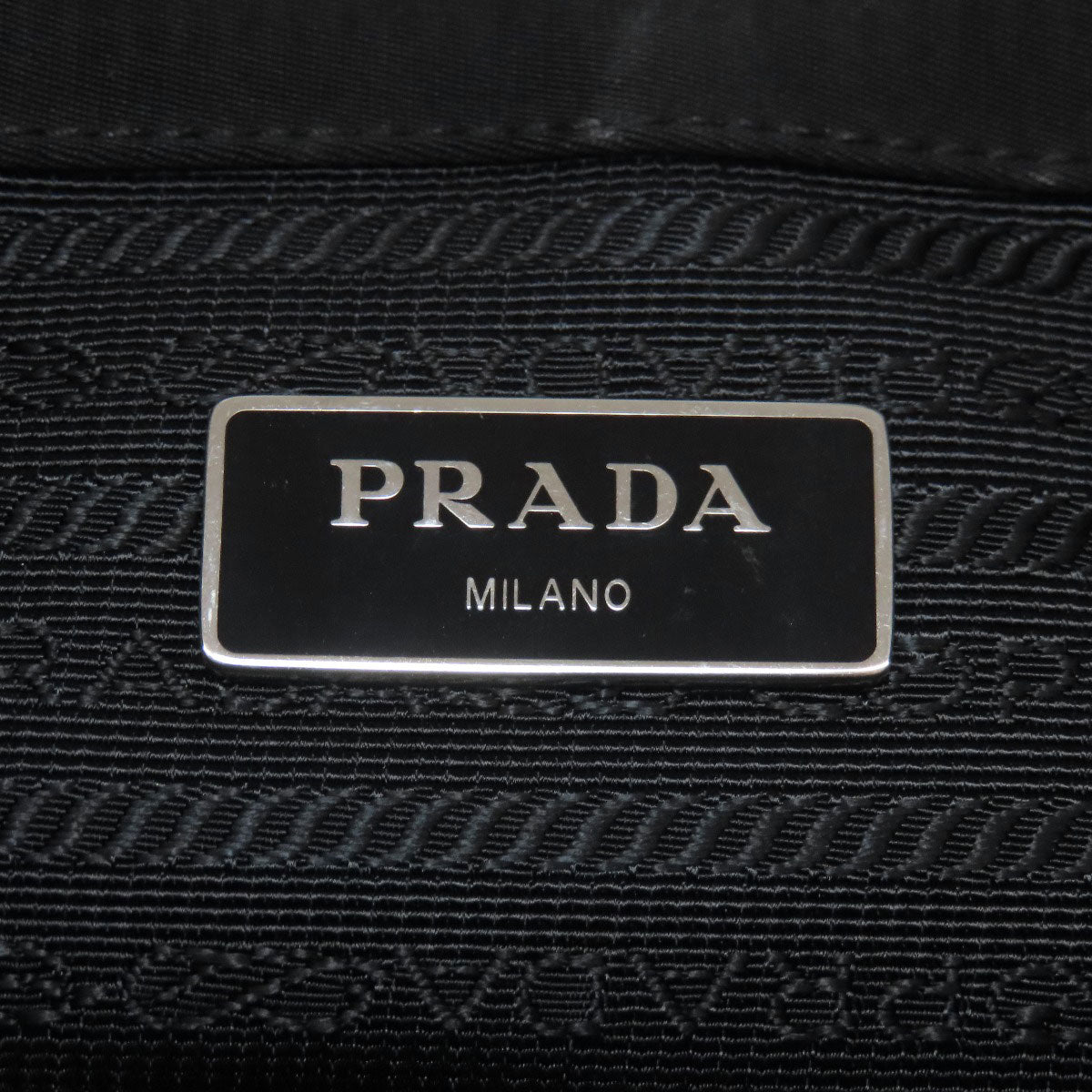 PRADA 1BG364 Logo Hardware 2WAY Handbag Nylon Ladies [Used]