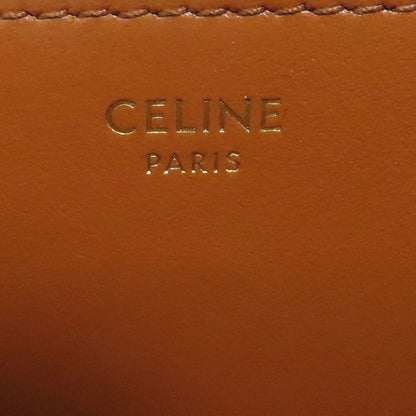 CELINE Triomphe coin purse Leather Ladies [Used]