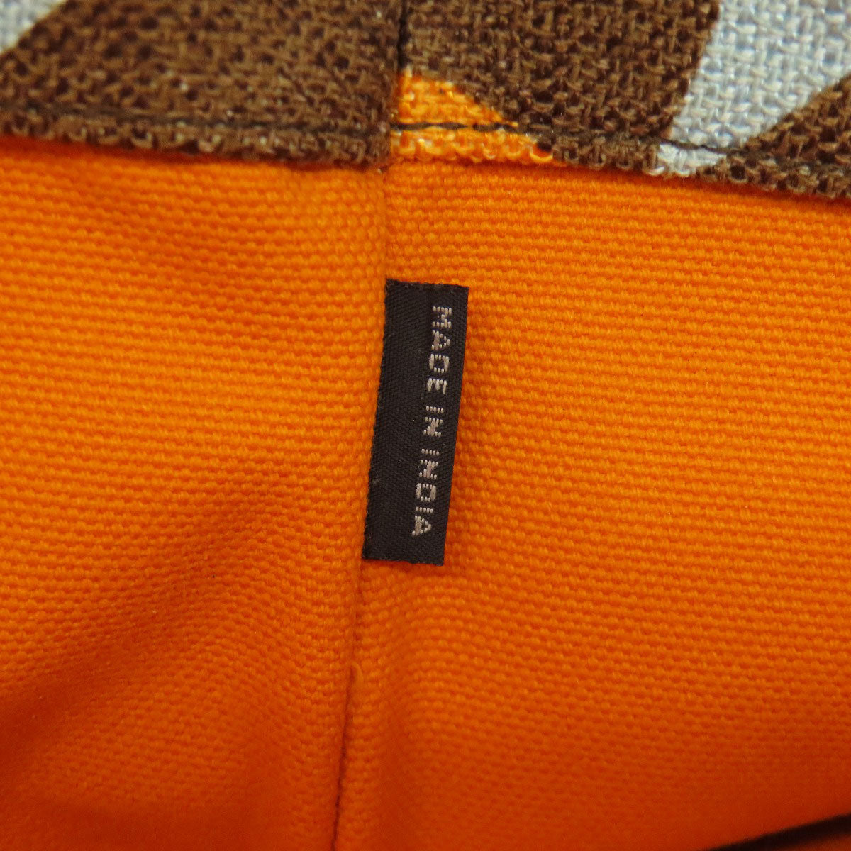 MIUMIU logo Tote Bag Canvas Ladies [Used]