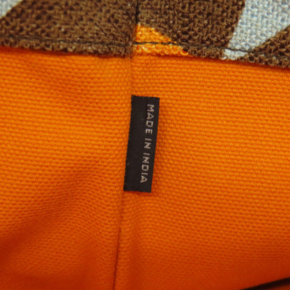 MIUMIU logo Tote Bag Canvas Ladies [Used]