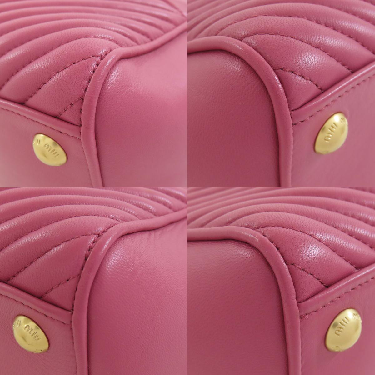ミュウミュウ 2WAY ハンドバッグ レザー レディース 【中古】【MIUMIU】