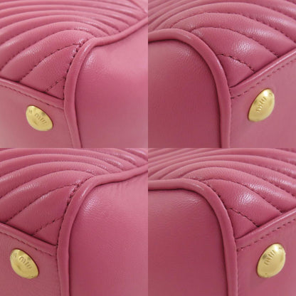 ミュウミュウ 2WAY ハンドバッグ レザー レディース 【中古】【MIUMIU】