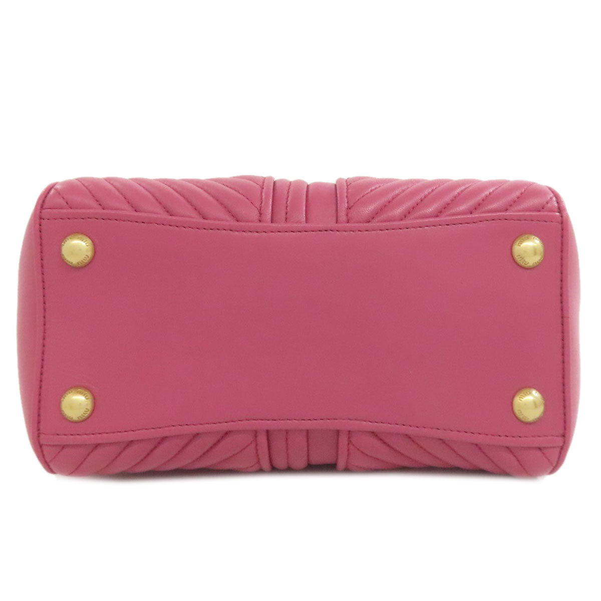 ミュウミュウ 2WAY ハンドバッグ レザー レディース 【中古】【MIUMIU】