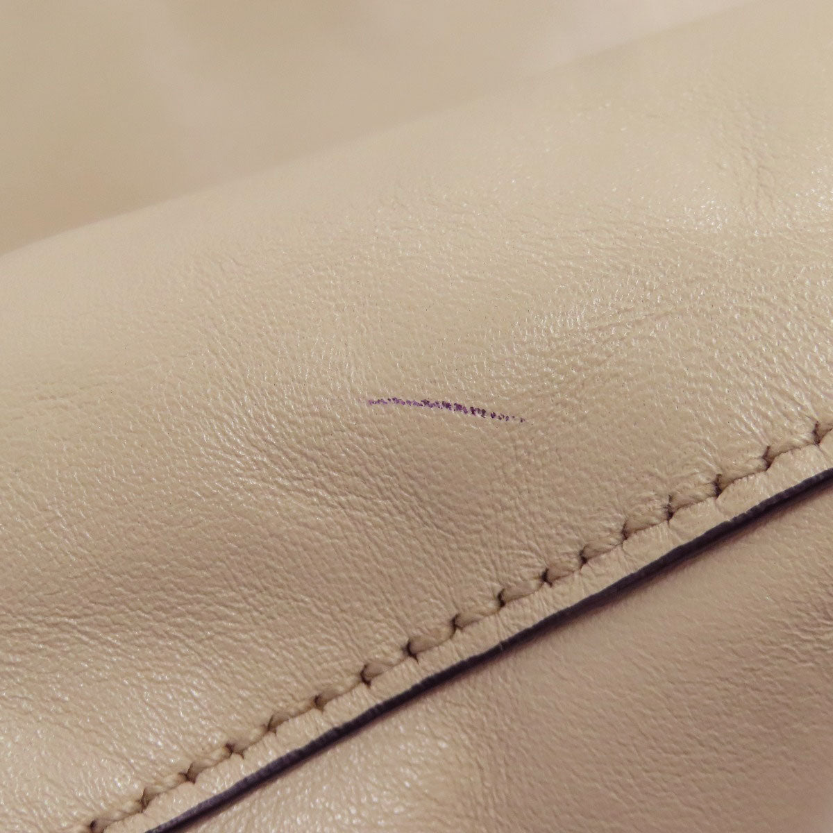 MIUMIU logo Tote Bag Calf Ladies [Used]