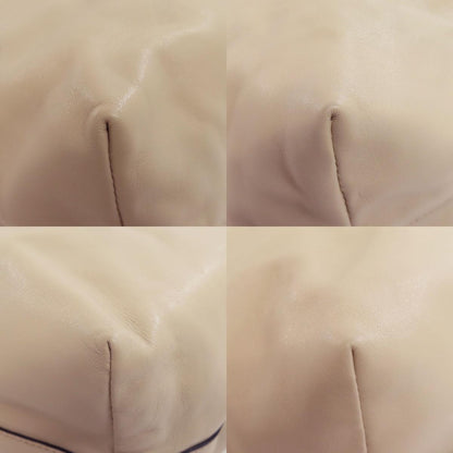 MIUMIU logo Tote Bag Calf Ladies [Used]