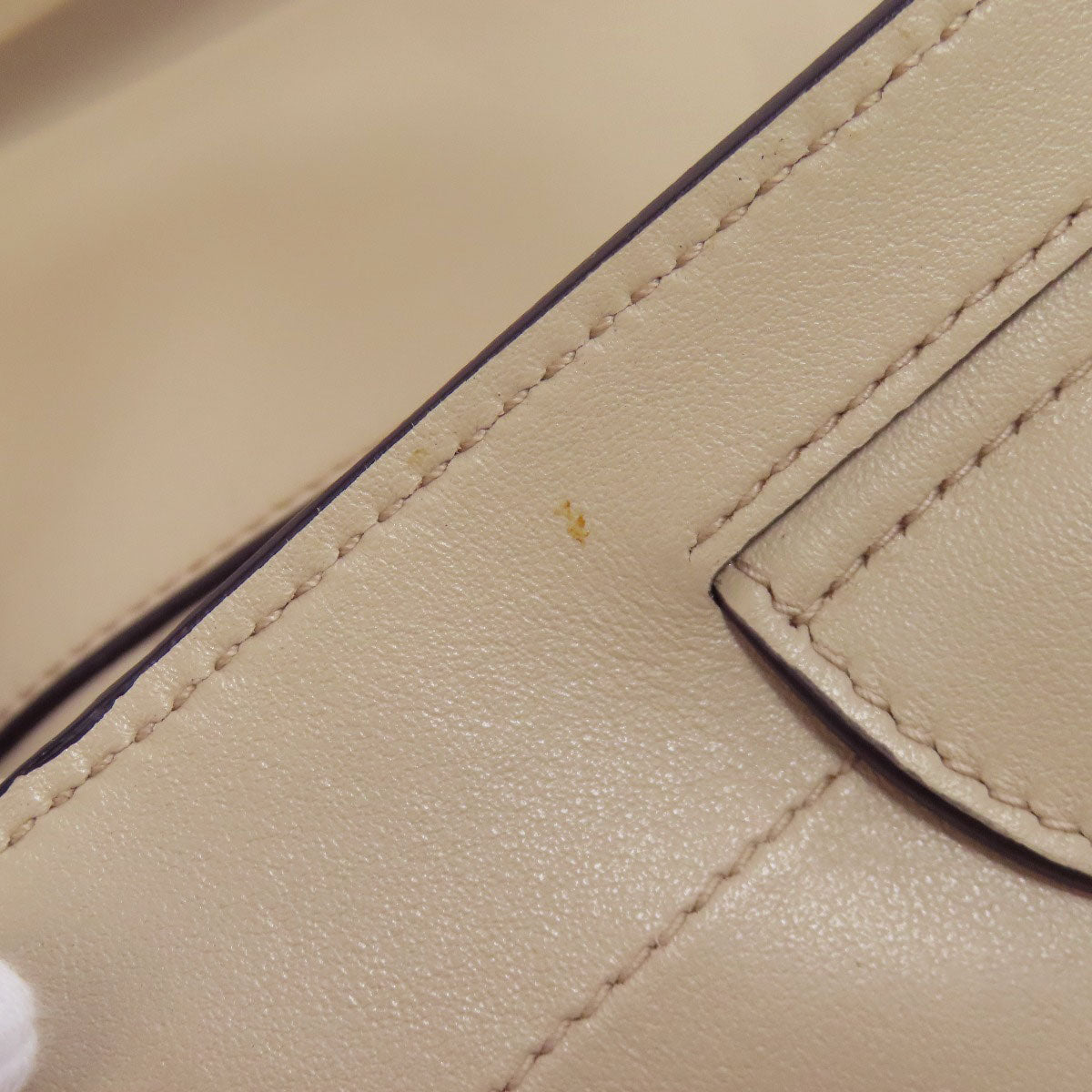 MIUMIU logo Tote Bag Calf Ladies [Used]