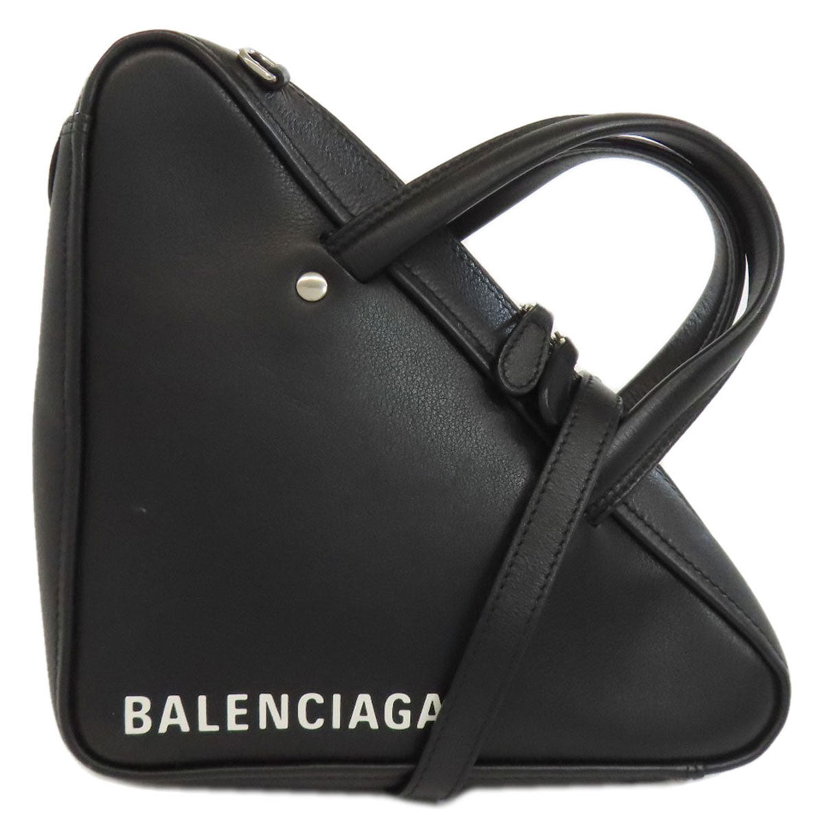 バレンシアガ 527272 トライアングル ダッフル 2WAY ハンドバッグ レザー レディース 【中古】【BALENCIAGA】