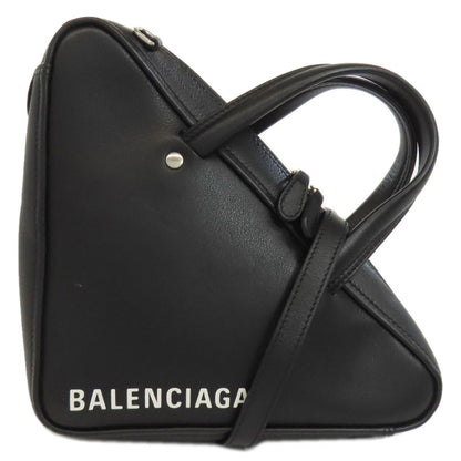 バレンシアガ 527272 トライアングル ダッフル 2WAY ハンドバッグ レザー レディース 【中古】【BALENCIAGA】