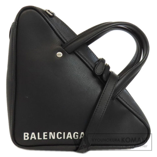 バレンシアガ 527272 トライアングル ダッフル 2WAY ハンドバッグ レザー レディース 【中古】【BALENCIAGA】
