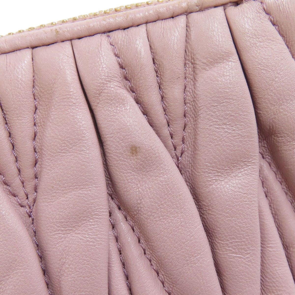 MIUMIU Materasse Shoulder Bag Calf Ladies [Used]