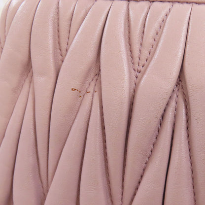 MIUMIU Materasse Shoulder Bag Calf Ladies [Used]