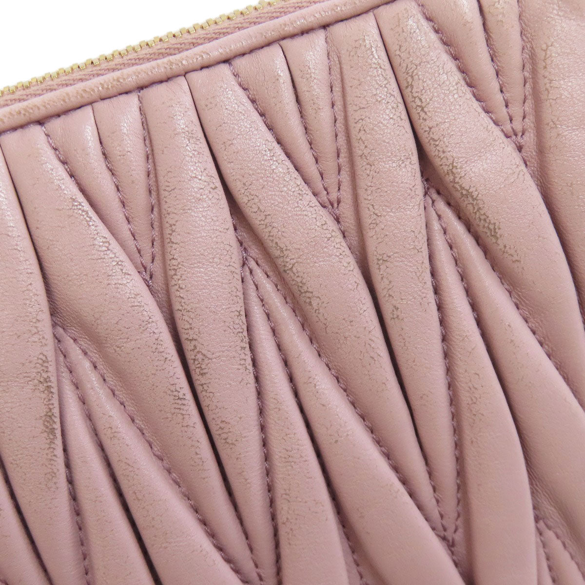 MIUMIU Materasse Shoulder Bag Calf Ladies [Used]