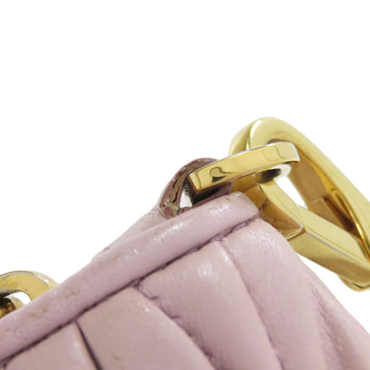 MIUMIU Materasse Shoulder Bag Calf Ladies [Used]