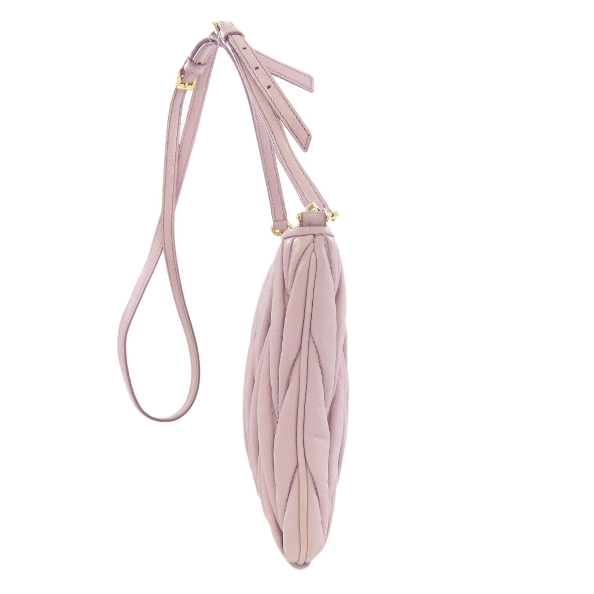 MIUMIU Materasse Shoulder Bag Calf Ladies [Used]