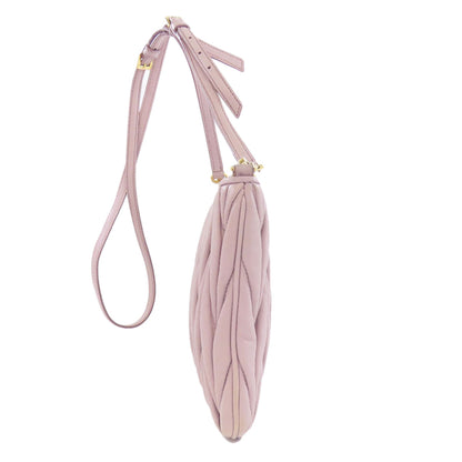 MIUMIU Materasse Shoulder Bag Calf Ladies [Used]