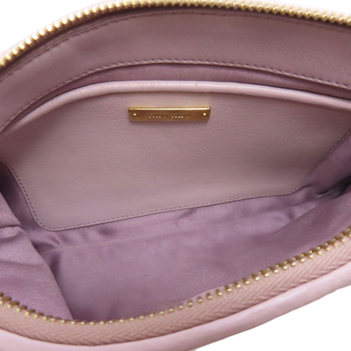 MIUMIU Materasse Shoulder Bag Calf Ladies [Used]