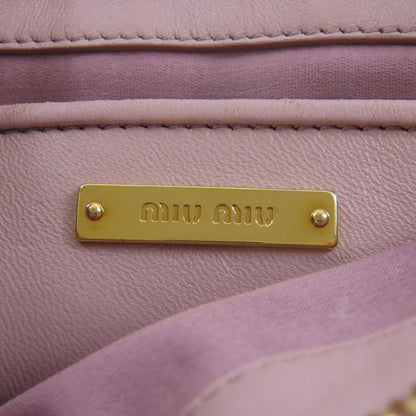 MIUMIU Materasse Shoulder Bag Calf Ladies [Used]