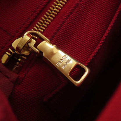 PRADA 1BG439 Canapa mini 2 WAY Handbag Canvas Ladies [Used]