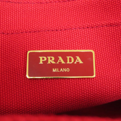 PRADA 1BG439 Canapa mini 2 WAY Handbag Canvas Ladies [Used]