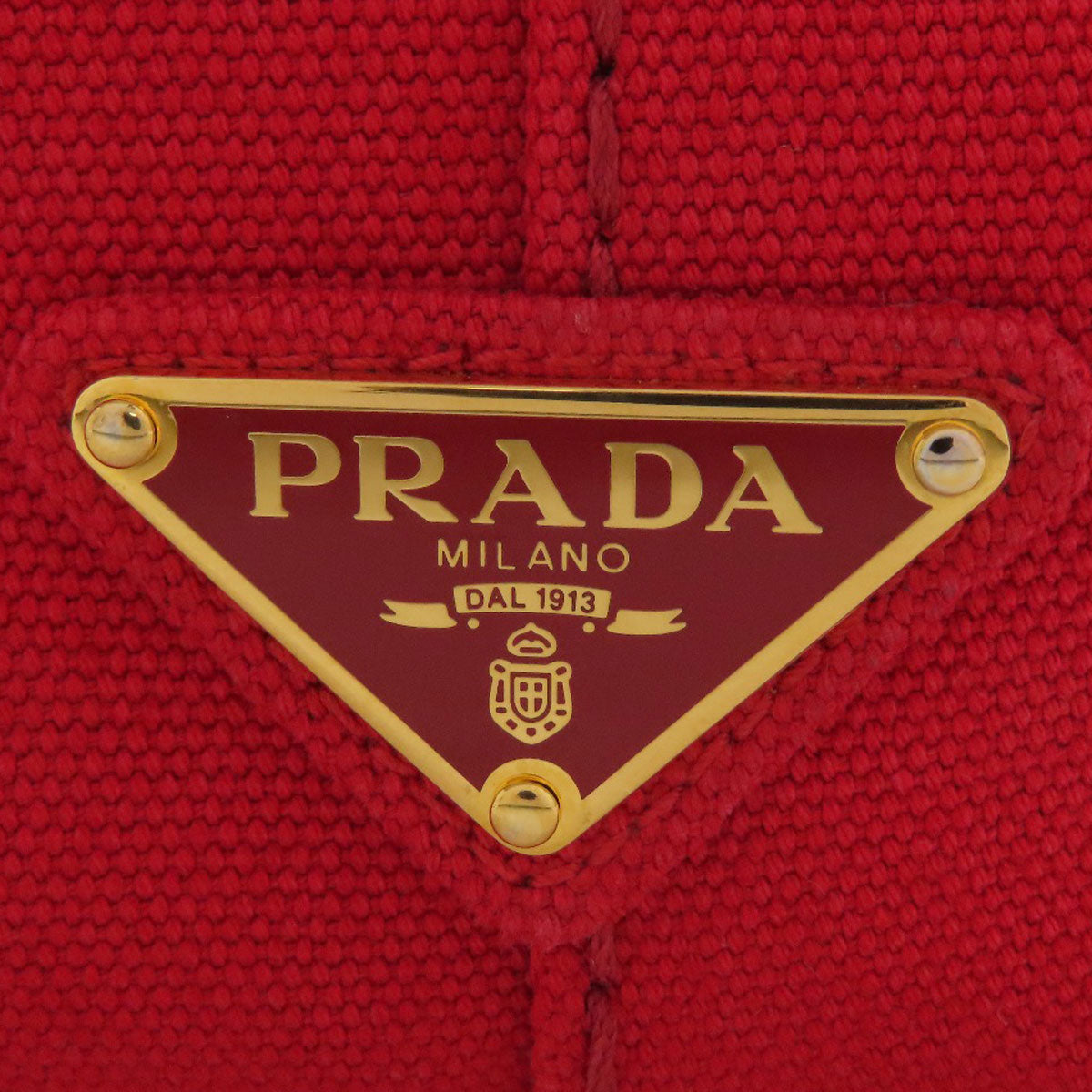 PRADA 1BG439 Canapa mini 2 WAY Handbag Canvas Ladies [Used]