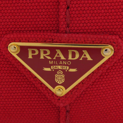 PRADA 1BG439 Canapa mini 2 WAY Handbag Canvas Ladies [Used]