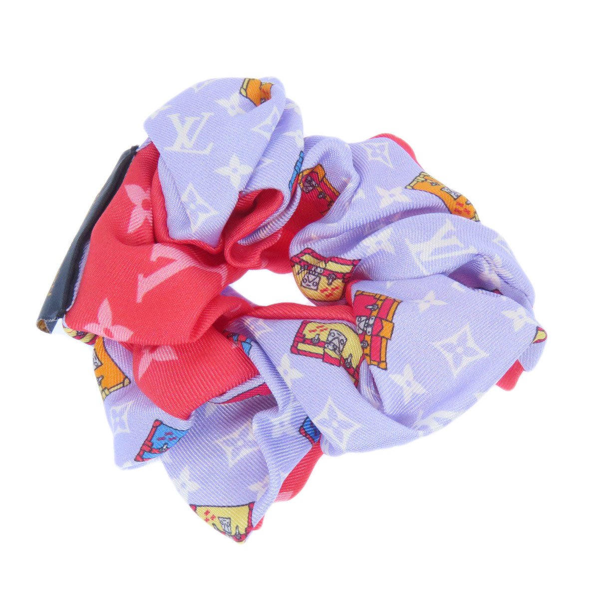 LOUIS VUITTON M77692 Shush hair accessory Silk Ladies [Used]