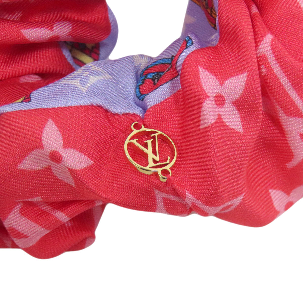 LOUIS VUITTON M77692 Shush hair accessory Silk Ladies [Used]